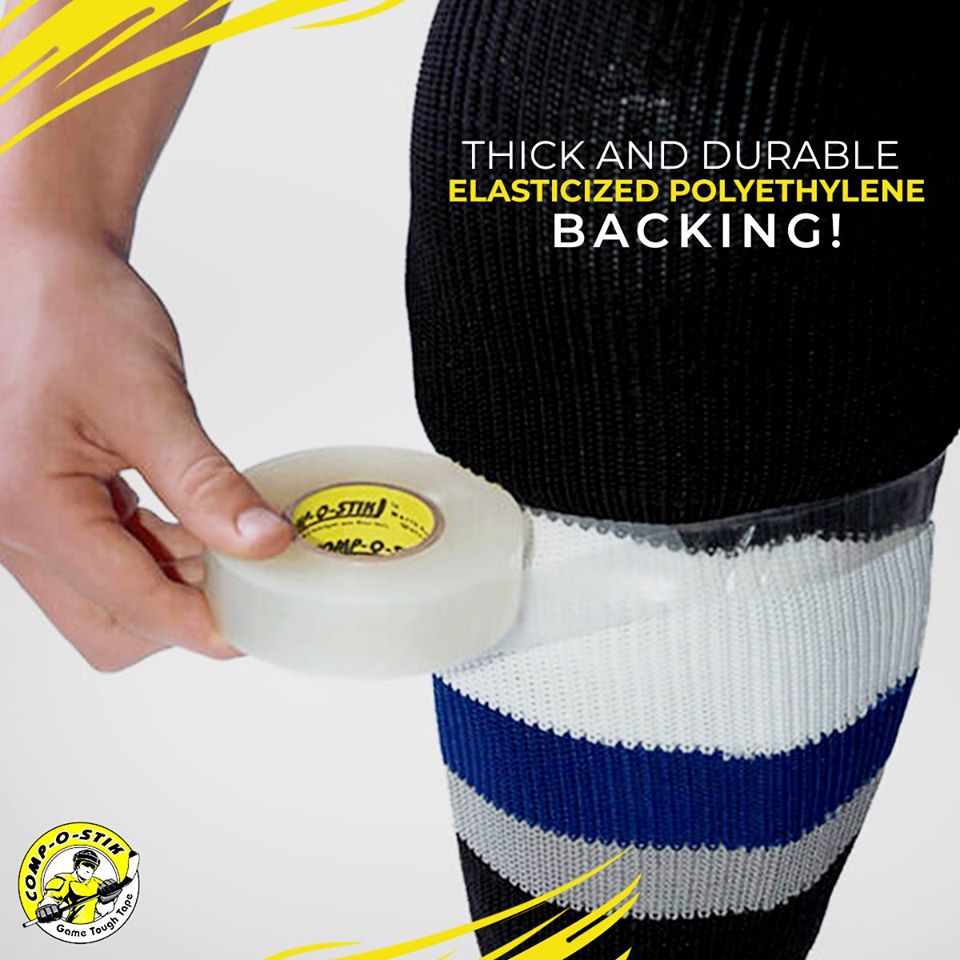 Comp-o-stik säärisuojateippi 24mm x 25m - Image 2